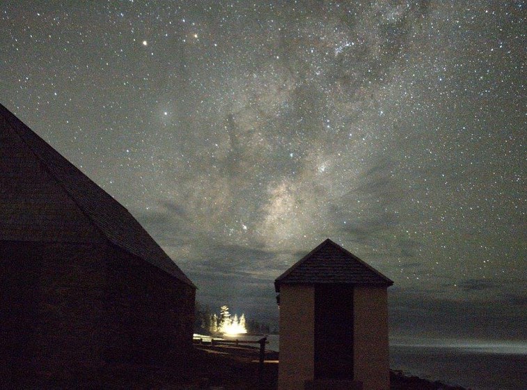 Magical Dark Sky at Norfolk Island by Betty Matthews.